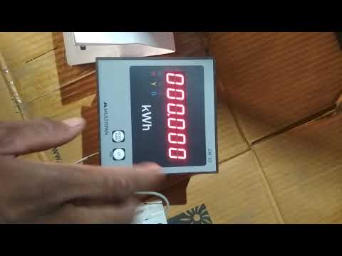 Multispan 5 to 4000 selectable single phase energy meter, mo...