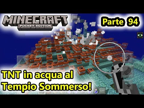 Minecraft - TNT in acqua e distruzione Tempio Sommerso! - (Salvo Pimpo's)