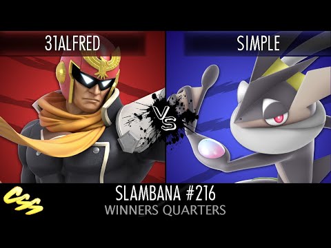 [Slambana #216] Winners Quarters: 31Alfred (Captain Falcon) vs. Simple (Greninja, Zero Suit)