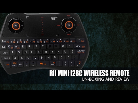 Rii i28C Mini Wireless Keyboard With Touchpad Review: A Keyboard For Kodi and Streaming TV Boxes