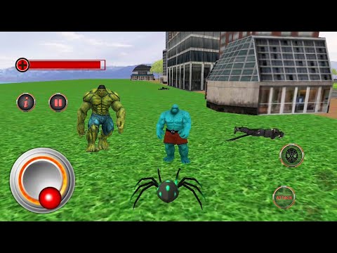 Multi Spider Heroes Vs Incredible Monster Vs Stone Giant Vs Batman Vs Spider Villain - GamePlay HD