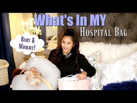 What's In My Hospital Bag - Baby & Mommy! MissLizHeart