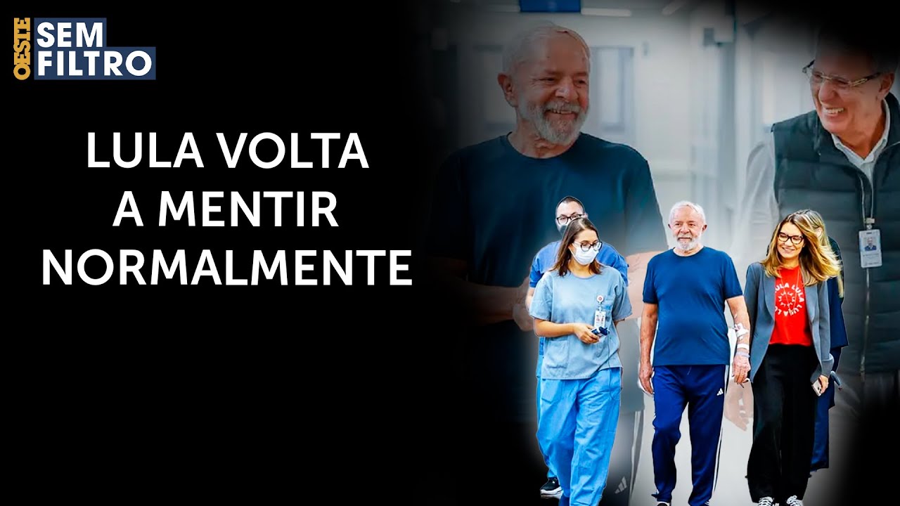 Lula reaparece após cirurgia emergencial e diz: 'Seguirei cuidando de cada família brasileira'