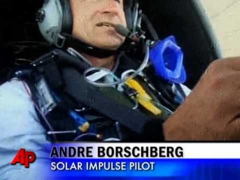 Solar Plane Takes Off for 24-hour Test Flight