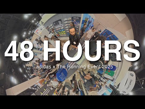 48 hours with adidas at The Running Event 2025
