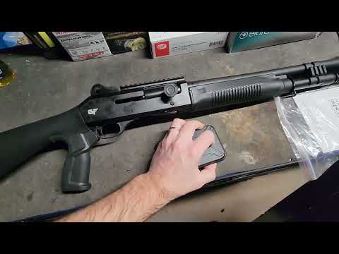 gforce arms gf4 semi auto shotgun #shoot  #shotgunhandcam #hunting #review #fyp #tacticalshooter
