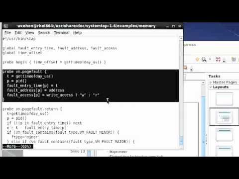 Product Overviews: Using Systemtap