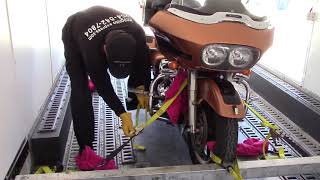 HOW TO PROPERLY TIE DOWN A MOTORCYCLE