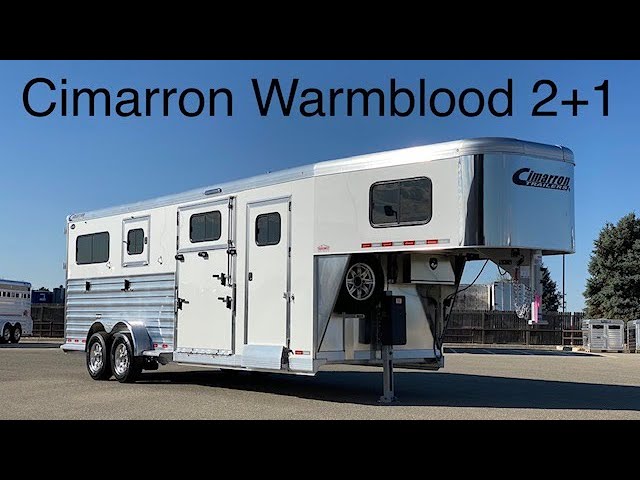 Preview image of 2023 Cimarron 2+1 Warmblood Gooseneck With Aire Ride youtube video
