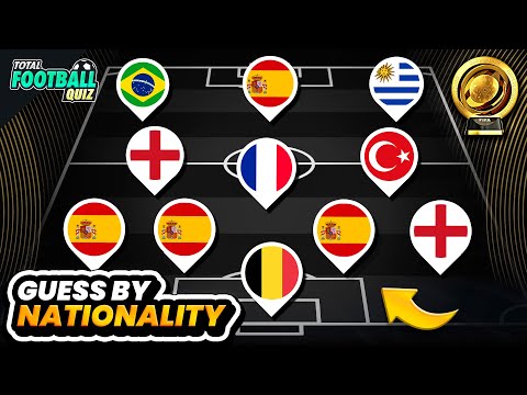 GUESS THE CLUB BY PLAYERS’ NATIONALITY | QUIZ FOOTBALL TRIVIA 2025