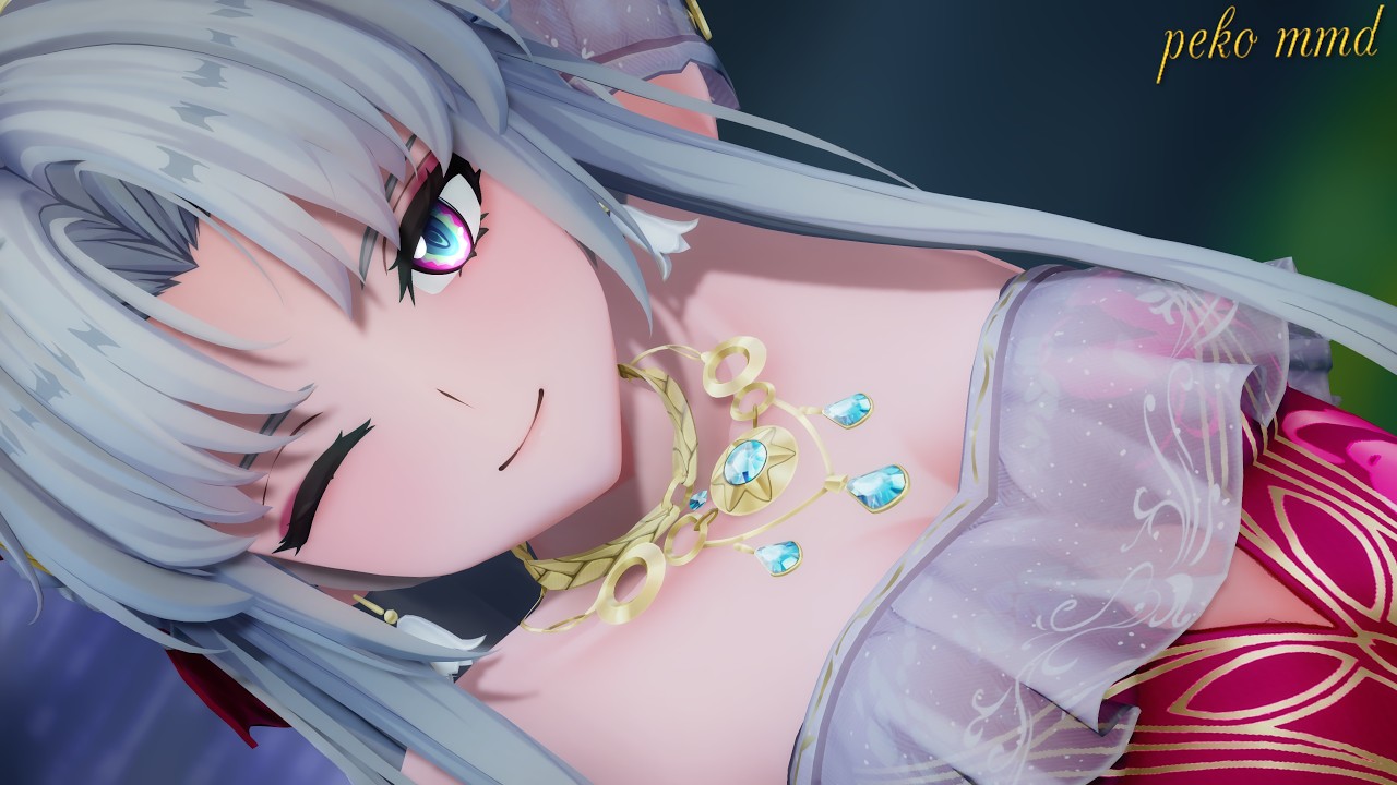 【鳴潮MMD】水着のカルロッタでカッコかわいく「Marine Bloomin'」【4K】