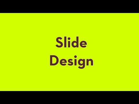3MT - Slide Design - Part 3/5