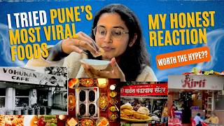 I Tried Pune’s MOST VIRAL Foods 🤯 (Locals + Reddit Picks!)