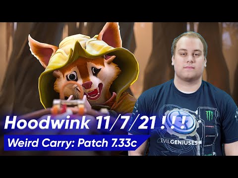 HOODWINK CARRY 7.33 2023 by MASON | Dota 2 Pro Carry