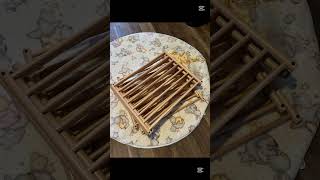 Dětská dřevěná ohrádka Scarlett FANY - přírodní, 98 x 98 cm