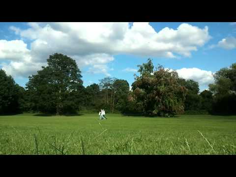 perambulate in front of a cloud