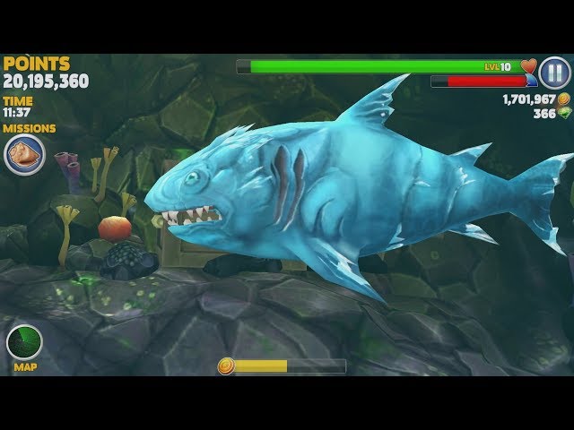 Hungry Shark Evolution Ice Shark Android Gameplay #40