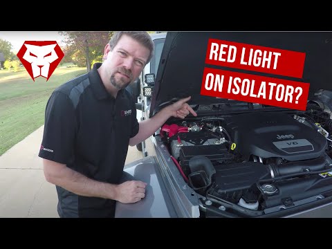 What's the red light on the isolator mean? Tech Tips from Genesis Offroad