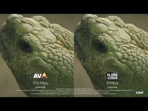 AV1 vs AVC | Intel's data center GPU (codenamed Arctic Sound-M)