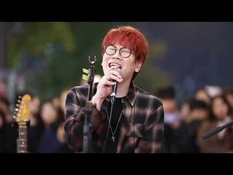 191020 넬(Nell) - 섬 (acoustic ver.) @ 신촌 버스킹