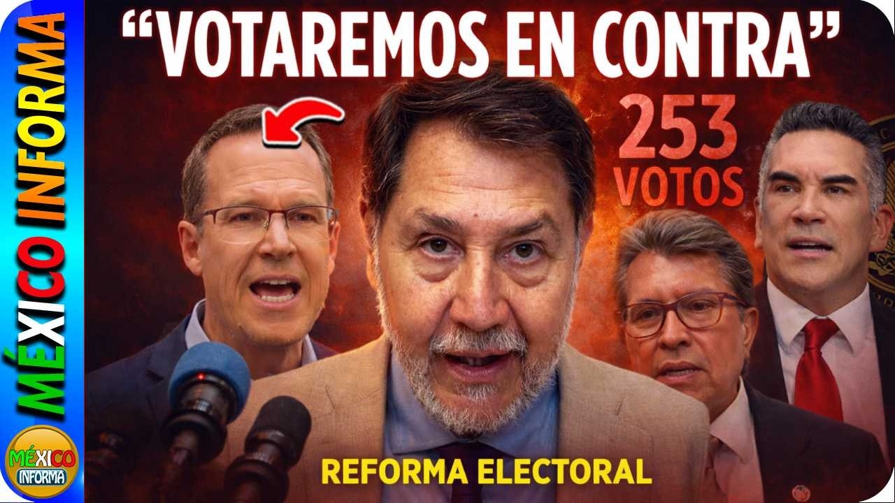 PRIANISTAS DICEN "SERÁ UN ROTUNDO NO" MONREAL REVELA QUE TIENEN 253 VOTOS. NOROÑA ANALIZA LA REFORMA