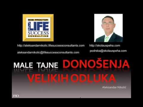 Škola Uspeha - Male tajne donošenja velikih odluka...