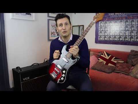 Tiesco Top 20 - vintage guitar review by Gavin Lazarus