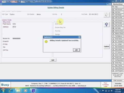 BUSY Basic Session  - 19