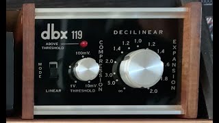 Video thumbnail for DBX 119 Decilinear / How does it sound on drums? Does it Madlib? Does it Dilla? 1970s VCA compressor by 100% BOOTLEG