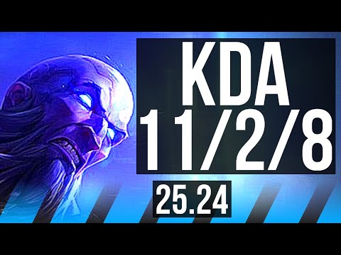 RYZE vs AHRI (MID) | 11/2/8 | EUW Diamond | 25.24