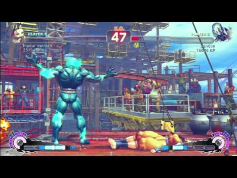 SSF4 Rank Match  Inyour opinion (IB)  vs  bondon (SE)