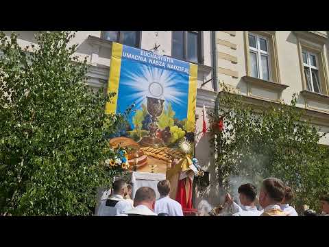 Boże Ciało 2025 - Procesja Nowy Sącz