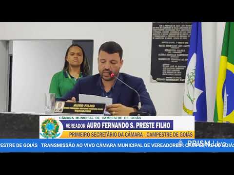 Transmissão ao vivo de Câmara Municipal de Campestre de Goiás