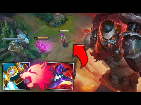 HOW TO GAP PRO PLAYERS WITH SINGED MID! (THIS IS ACTUALLY BROKEN)