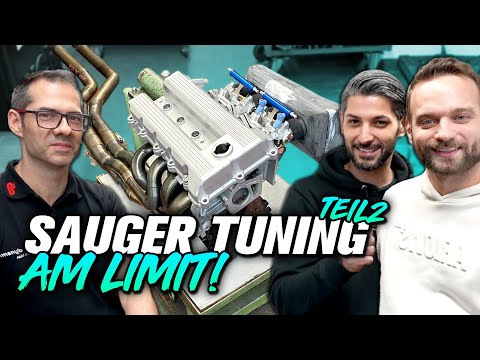 INCONEL Fächerkrümmer und CARBON Airbox - BMW S42 RENNMOTOR - Teil 2 -