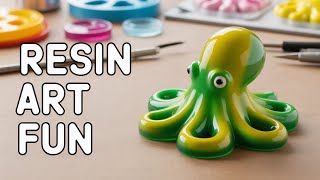 395|Create a Stunning Resin Octopus: DIY Art Explosion