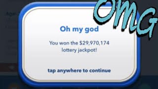 How to win Lottery Everytime on bitlife 🤯