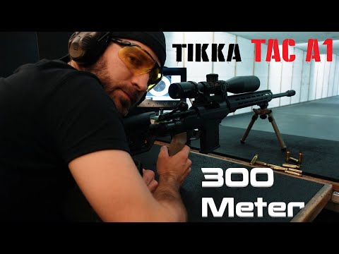 Tikka T3X Tac A1 (.308 win) // 300 meter shot test