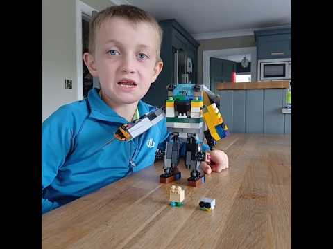 I built this LEGO robot MECH! #shorts #robot #mech #lego