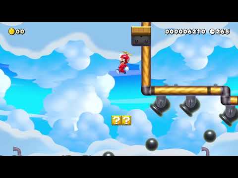 super cannon by master 500 🌎 World Record! 🍄 Super Mario Maker 2 ✹Switch✹ #bah