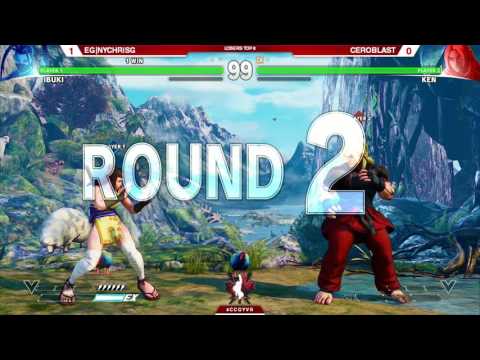 CCGYVR2k17 | SFV | Losers Top 8 | EG|NyChrisG vs CeroBlast