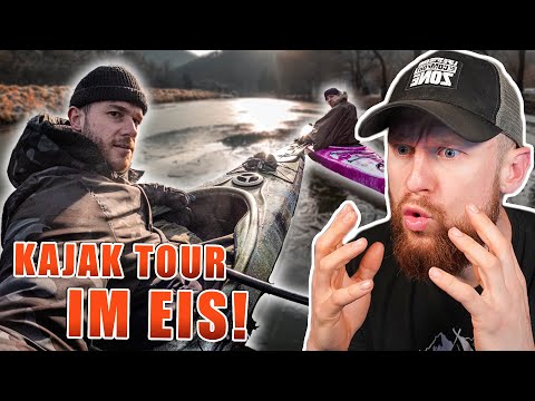 Fabio Schäfer ist verrückt! - KAJAK TOUR bei -7°C im EIS | Fritz Meinecke reagiert