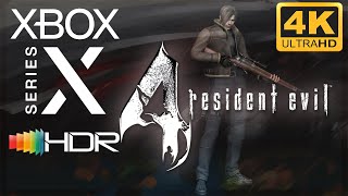 [4K/HDR] Resident Evil 4 / Xbox Series X Gameplay