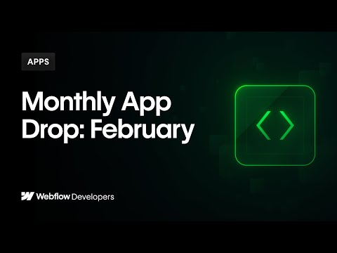 The video features a dedicated demo segment for ScheduleFlow as part of a Webflow app showcase.