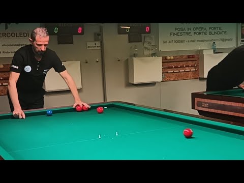 MASTER BOCCETTE 1a TAPPA - 2a GIORNATA - GALIANDRO Richard vs MORINI Denis