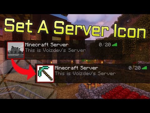 How To Change Your Minecraft Server's Picture (Setting Your Minecraft Server-Icon)