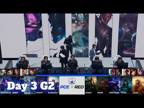PCE vs RED | Day 3 Play-Ins S11 LoL Worlds 2021 | PEACE vs RED Canids