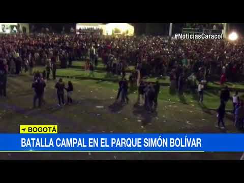 ¡Vergonzoso! Batalla campal, con cuchillo incluido, opacó Hip Hop al Parque en Bogotá