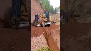 Leveling and repairing roads, construction machinery, live shooting on-site, it’s time to show r