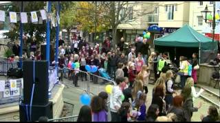 preview picture of video 'Flash Mob | Horsham UK | What A Feeling'